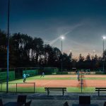 jasstech LED light tennis court