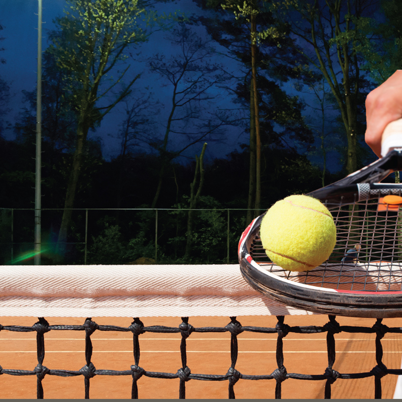 jasstech outdoor LED light tennis court