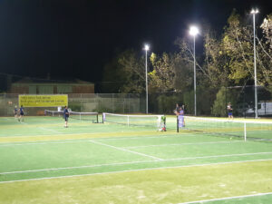 Malvern Tennis court LED lighting