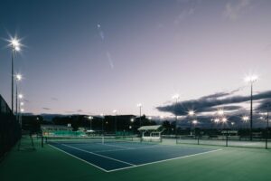 University Of Queensland Tennis outdoor LED lights