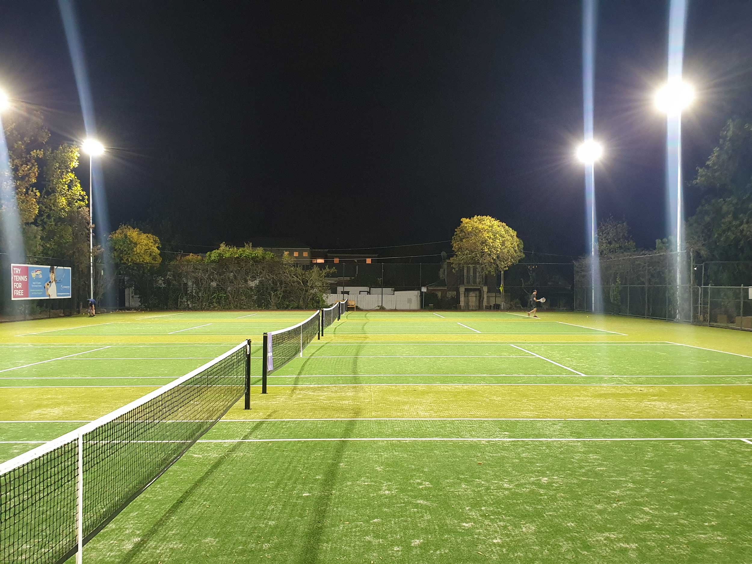 Malvern teniss court outdoor LED light