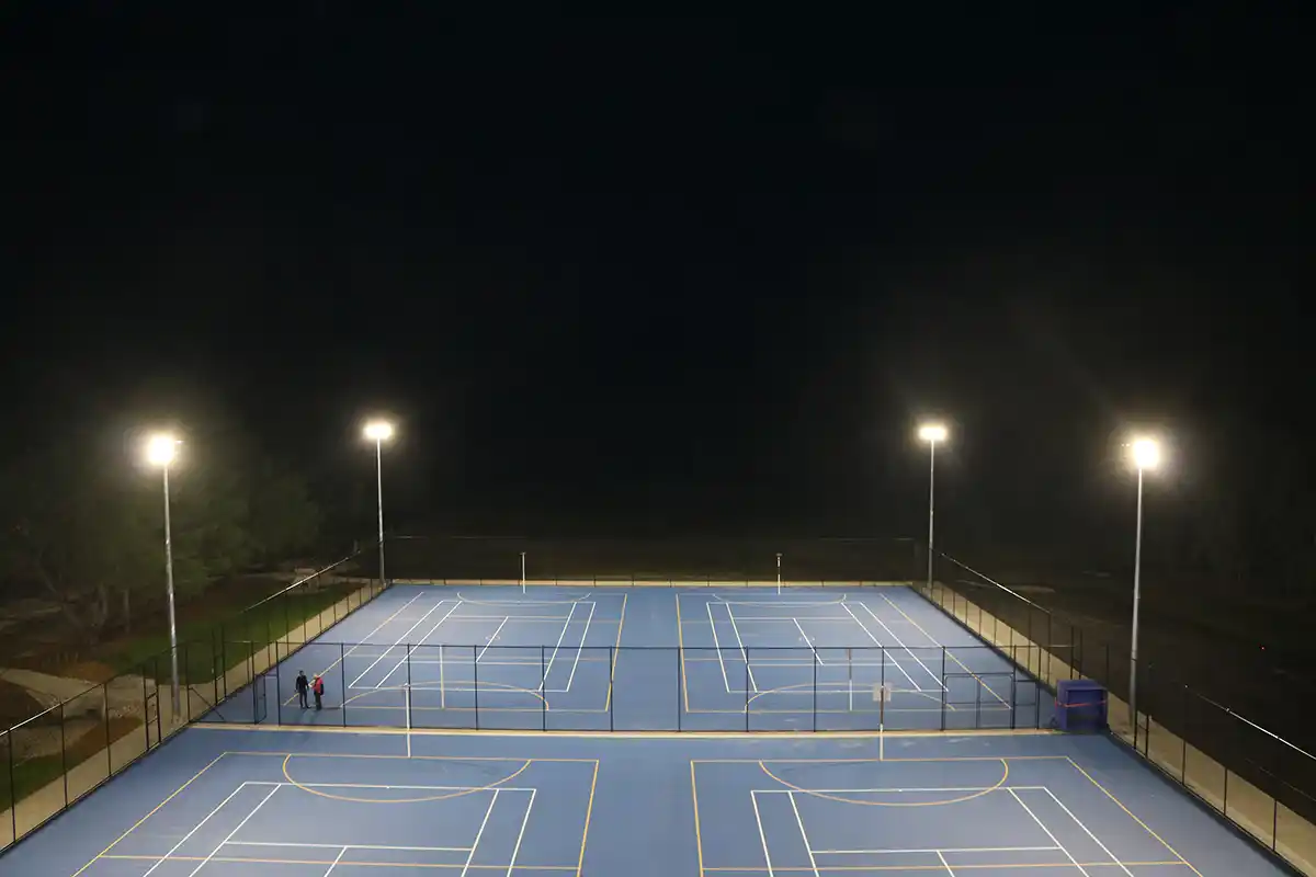 kangarilla netball field LED light