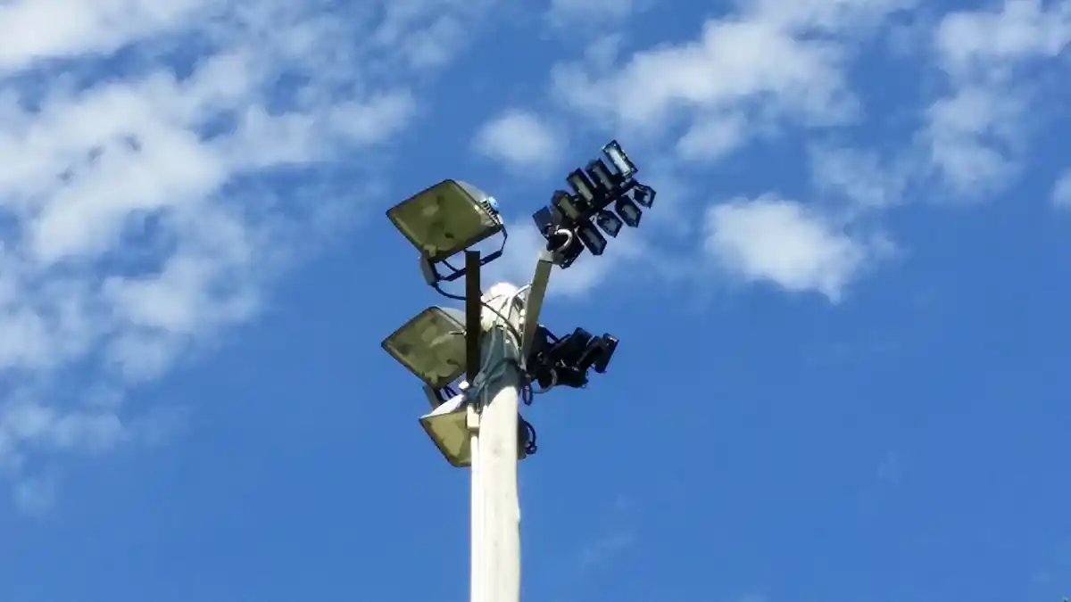 North devils rugby field LED light
