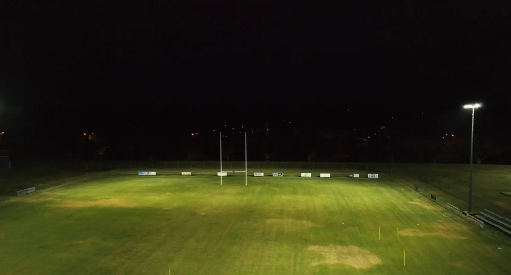 Holy Spirit Pine rugby field and Sports led light