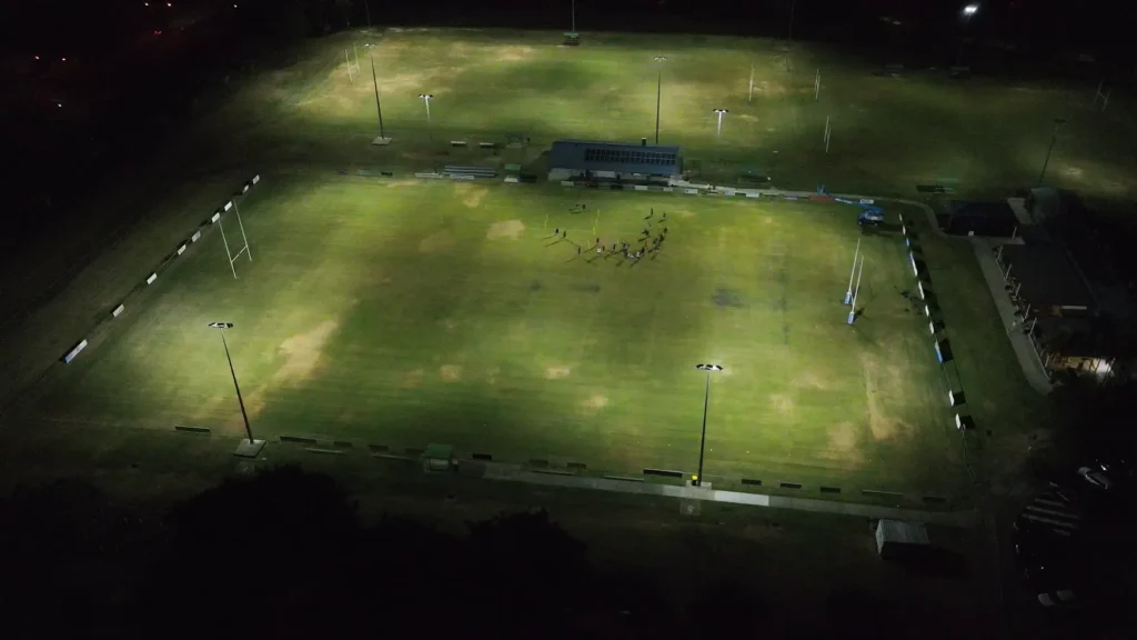 Holy Spirit Pine rugby field and Sports led light