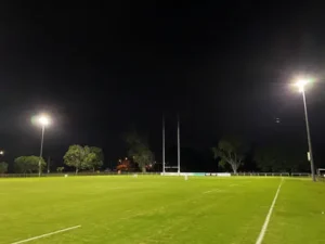 Norths Rugby ground light