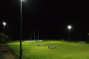 Norths Rugby ground light